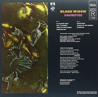 Classic Rock Covers Database: Black Widow - Sacrifice (1970)