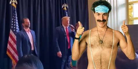 Borat 2 Deleted Scenes With Donald Trump, Jr. & White House Press Room