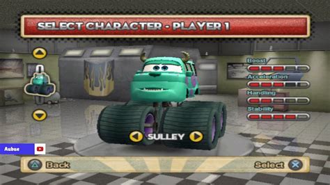 Cars Mater-National Championship All Characters [PS2] - YouTube