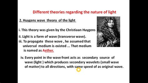 Huygens wave theory of light - YouTube