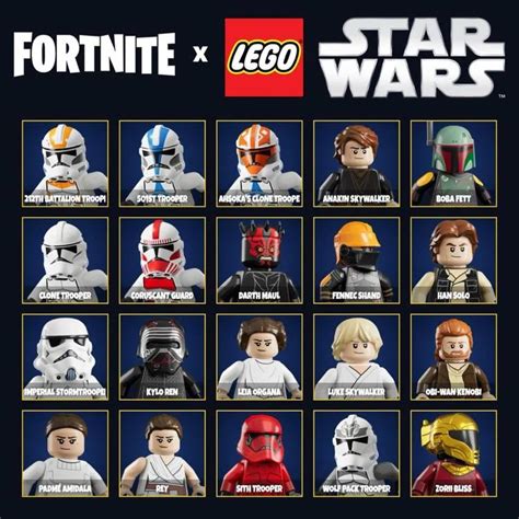 Fortnite adds LEGO Star Wars skins and more | esports.gg