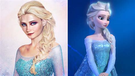 Artist brings classic Disney princesses to life in incredible drawings ...