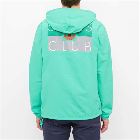 Adidas Sports Club Windbreaker Hi-Res Green | END. (UK)