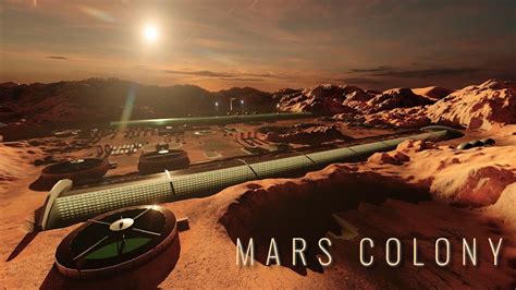 How SpaceX Mars Colony could look like in a few decades | human Mars
