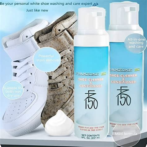 BUY 2 GET 1 FREE—100ml Foamzone 150 Shoe Cleaner, Foamzone 150 Shoe Cleaner Kit, A Set Of ...