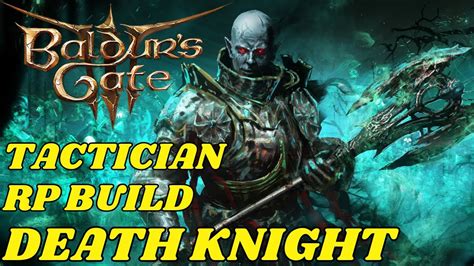 BG3 RPers Need to See This Death Knight Build - YouTube