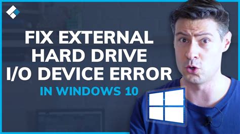 How to Fix External Hard Drive I/O Device Error in Windows 10?
