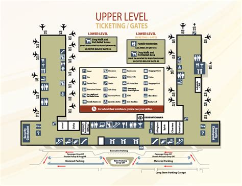 Terminal Maps – Piedmont Triad International Airport