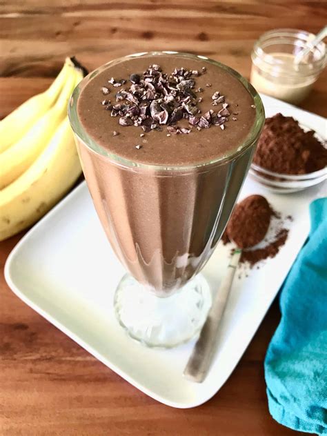 Chocolate Tahini Smoothie - Paleo Gluten-Free Guy