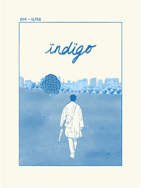 Indigo Graphic Poster Design