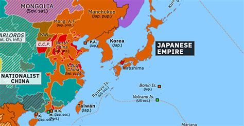 Bombing of Hiroshima | Historical Atlas of Asia Pacific (6 August 1945 ...