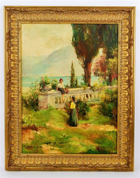 Unknown - Italian Scene Painting, Painting For Sale at 1stdibs