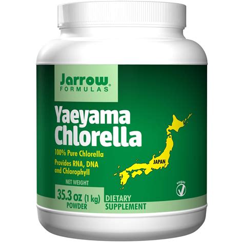 Buy Yaeyama Chlorella Powder (1000 gram) - Jarrow Formulas