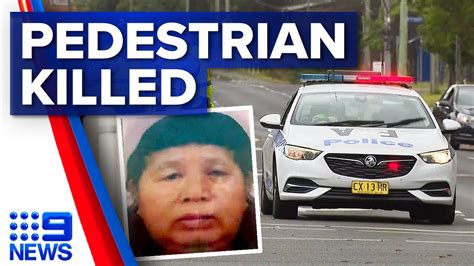 Pedestrian killed after being hit by car in Sydney | 9 News Australia - YouTube