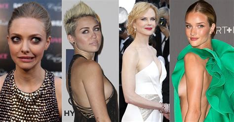 9 Celebrities That Flashed Side Boob on the Red Carpet