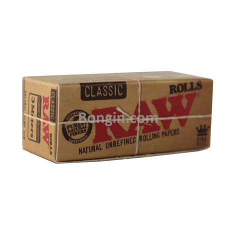 RAW Rolls - Unrefined Cigarette Papers | Bongin.com | Bongin.com