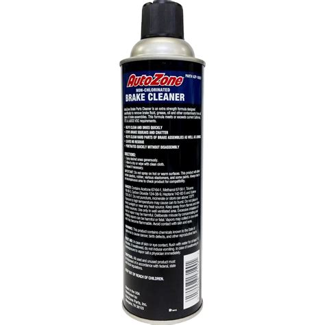 AutoZone AZP-10ULV VOC Brake Parts Cleaner Aerosol Spray 14oz