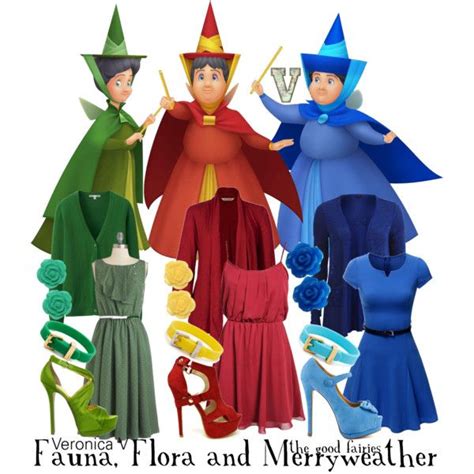 Fauna, Flora and Merryweather: The Good Fairies (Sleeping Beauty)