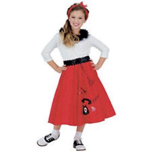 CLASSIC 50'S FAVORITE JITTERBUG GIRL HALLOWEEN COSTUME CHILD SIZE MEDIUM 8-10 | eBay