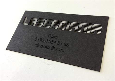 20+ Creative Laser & Die Cut Out Business Card Designs for Inspiration – Designbolts