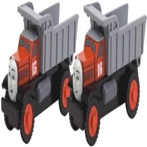 Thomas And Friends Wooden Railway - Max And Monty the Dump Trucks - Walmart.com - Walmart.com