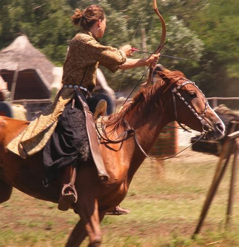 Horseback archer II. by ~LadyAyslinn | Horse archery, Horses, Mounted archery