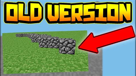 OLDEST VERSIONS OF MINECRAFT!! - YouTube