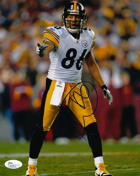 Hines Ward Signed Steelers 8x10 Photo (JSA) | Pristine Auction