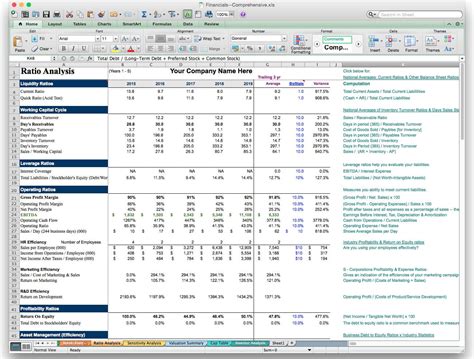 Financial Planning Excel Sheet — excelxo.com