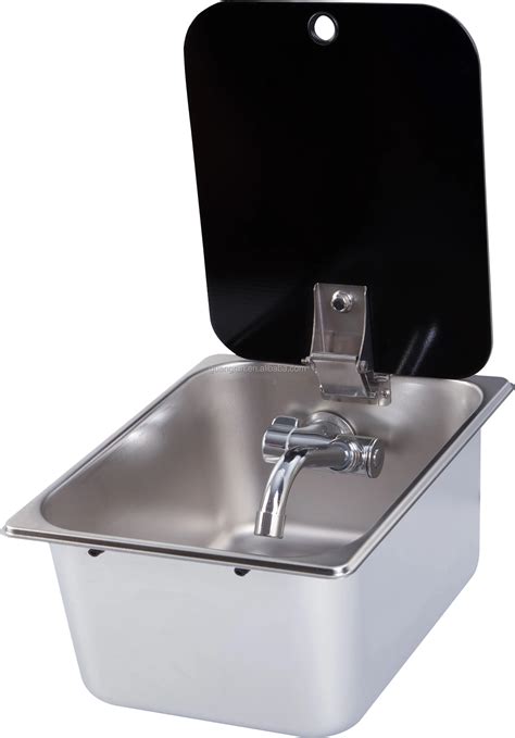 Dometic Type Stainless Steel Rectangular Hand Wash Basin Rv Sink With ...