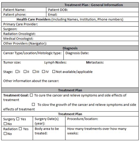 21+ Free 38+ Free Treatment Plan Templates - Word Excel Formats