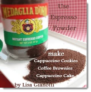 Espresso Powder - Make Italian Cakes and Cookies With It!