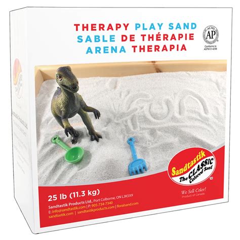 Therapy Play Sand, 25 lb (11.3 kg) Box - SNDTHERAPY25 | Sandtastik | Sand