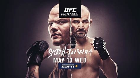 UFC Fight Night Live Stream: Watch Smith vs Teixeira without Cable