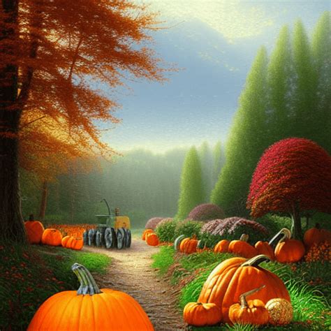 Autumn Forest Background · Creative Fabrica