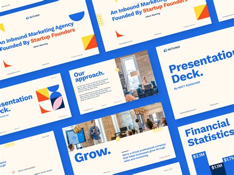 Marketing Agency Sales Deck Design by Youness Daoudi on Dribbble