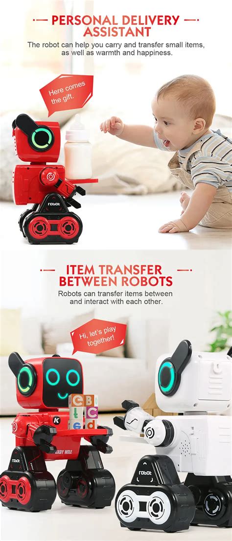 Hw Toys Smart Rc Robot 2023 Remote Mini Intelligent Programming ...