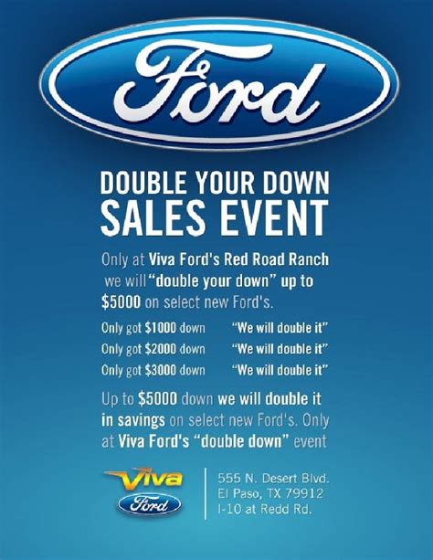 Ford Sales Event – Viva Ford El Paso TX