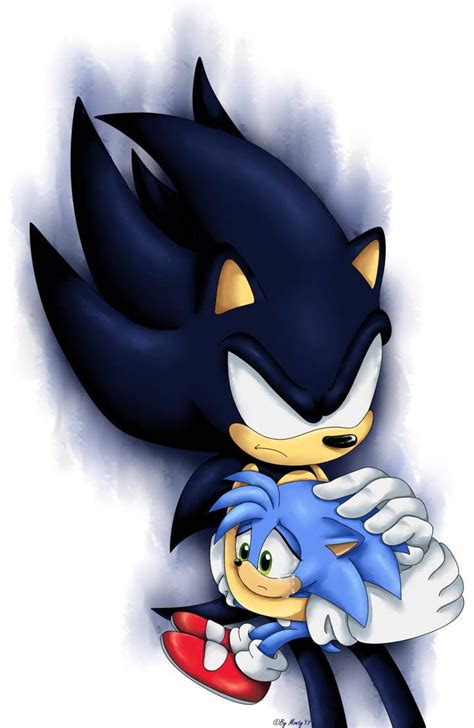 .:Dark Sonic and Monty:. by MontyTH | Shadow the hedgehog, Cómo dibujar a sonic, Shadow sonic