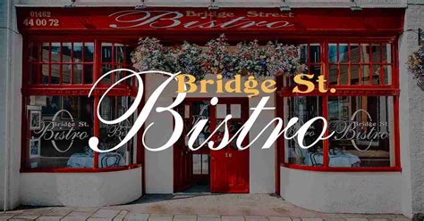 Our Menu | Bridge Street Bistro