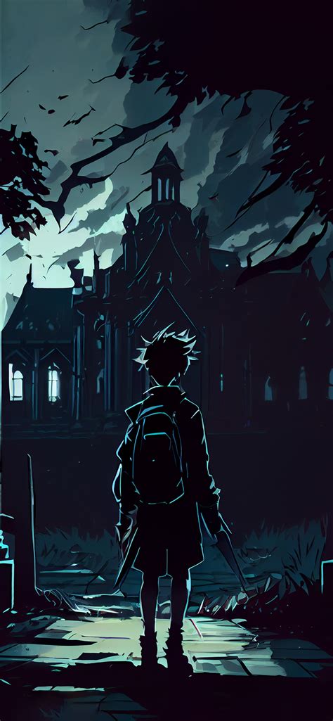 Boy & House Anime Dark Aesthetic Wallpapers - Anime Wallpapers