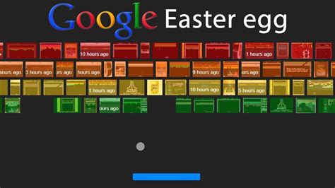 Google Easter Egg - Atari Breakout - YouTube