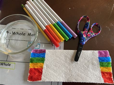 Grow A Rainbow First Grade Science Experiment