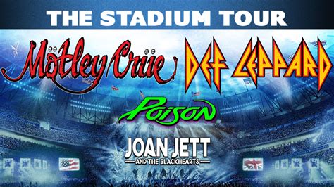 Def Leppard, Mötley Crüe, Poison and Joan Jett & the Blackhearts ...