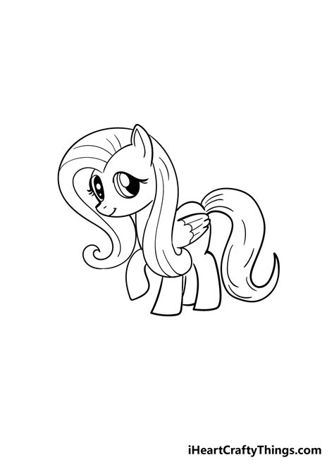 My Little Pony Drawing Base - Shew Silloon45