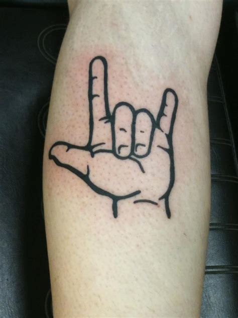 17 Best images about I love you sign language tattoo on Pinterest | Sign language tattoo, First ...