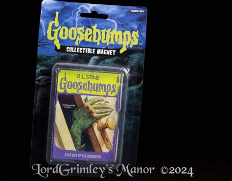 Goosebumps - Stay Out of the Basement- Collectable Refrigerator Magnet ...