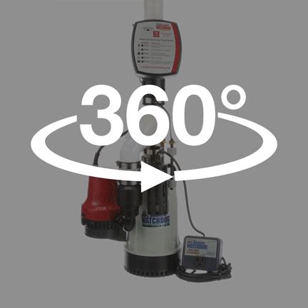 360 Basement Watchdog Combo Model No. DFK961 Sump Pump, Battery Backup, Plumbing, Combo, System ...