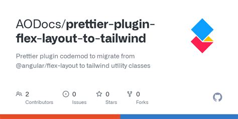 GitHub - AODocs/prettier-plugin-flex-layout-to-tailwind: Prettier plugin codemod to migrate from ...