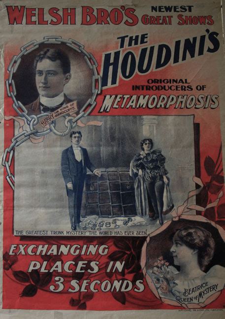 Houdini Original Posters Wanted | Nations Attic